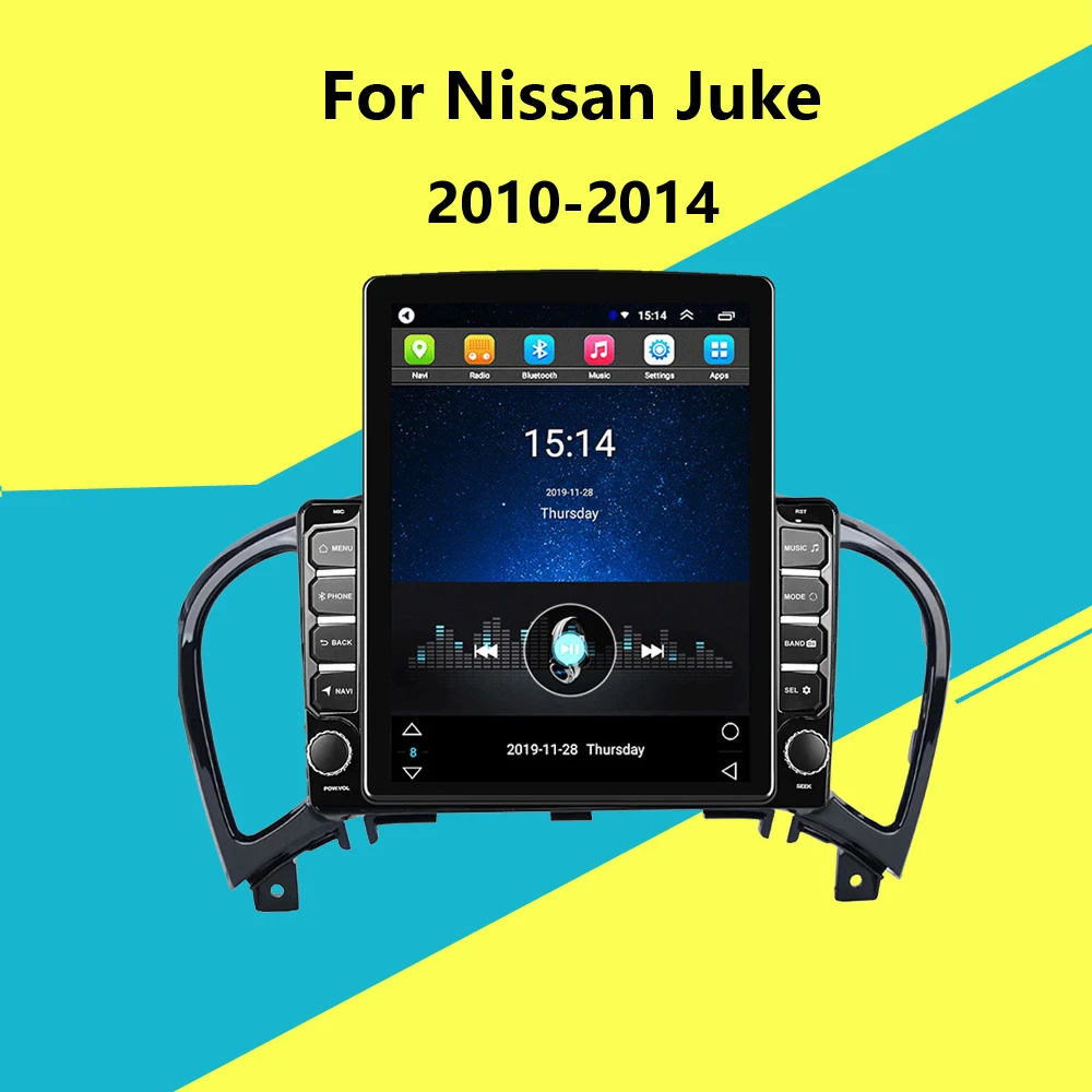 Для Nissan Juke 2010 2014 2 Din 9 7 &quotTesla экран Android 8 1 Автомобильный мультимедийный плеер gps