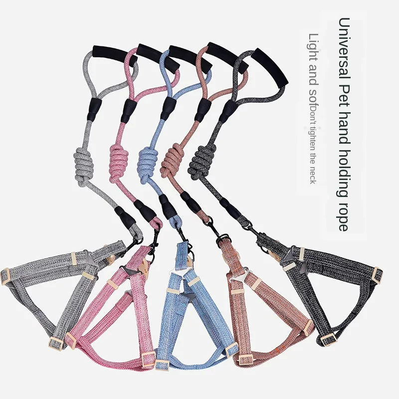 

dog Leashes Traction Rope Leash training running pet goods small dogs puppy harness Adjustable accessories Products detachable