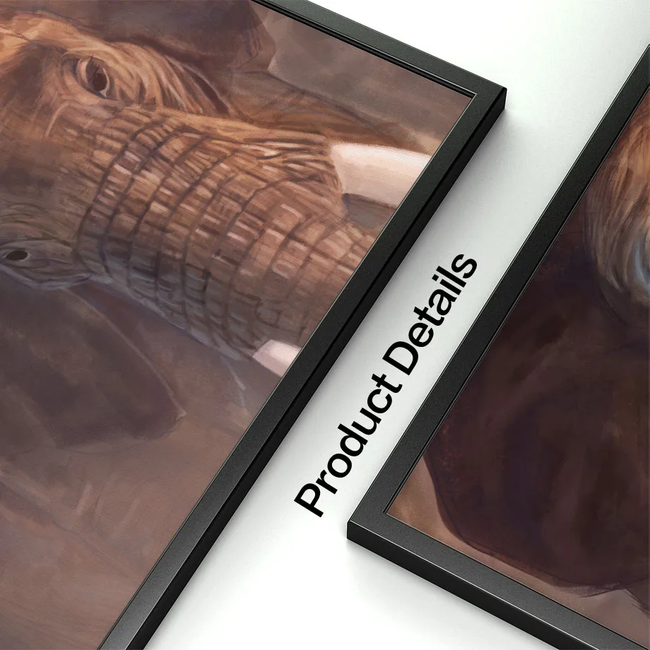 Настенная Художественная Картина на холсте с изображением холма леса зебры