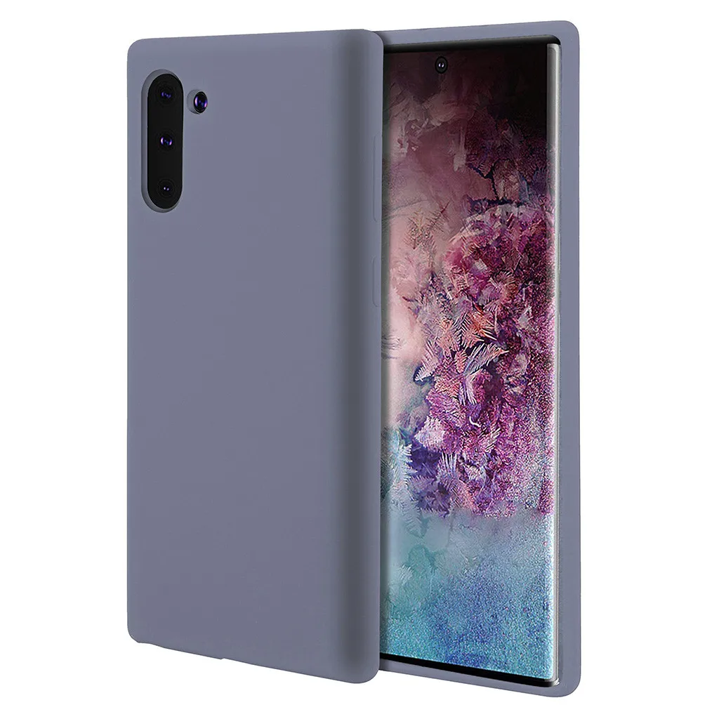 3 Чехол для телефона Ультратонкий силиконовый кожаный мягкий чехол для samsung Galaxy Note10 6,3 дюймов Caja del telefono movil# guahao - Цвет: 3