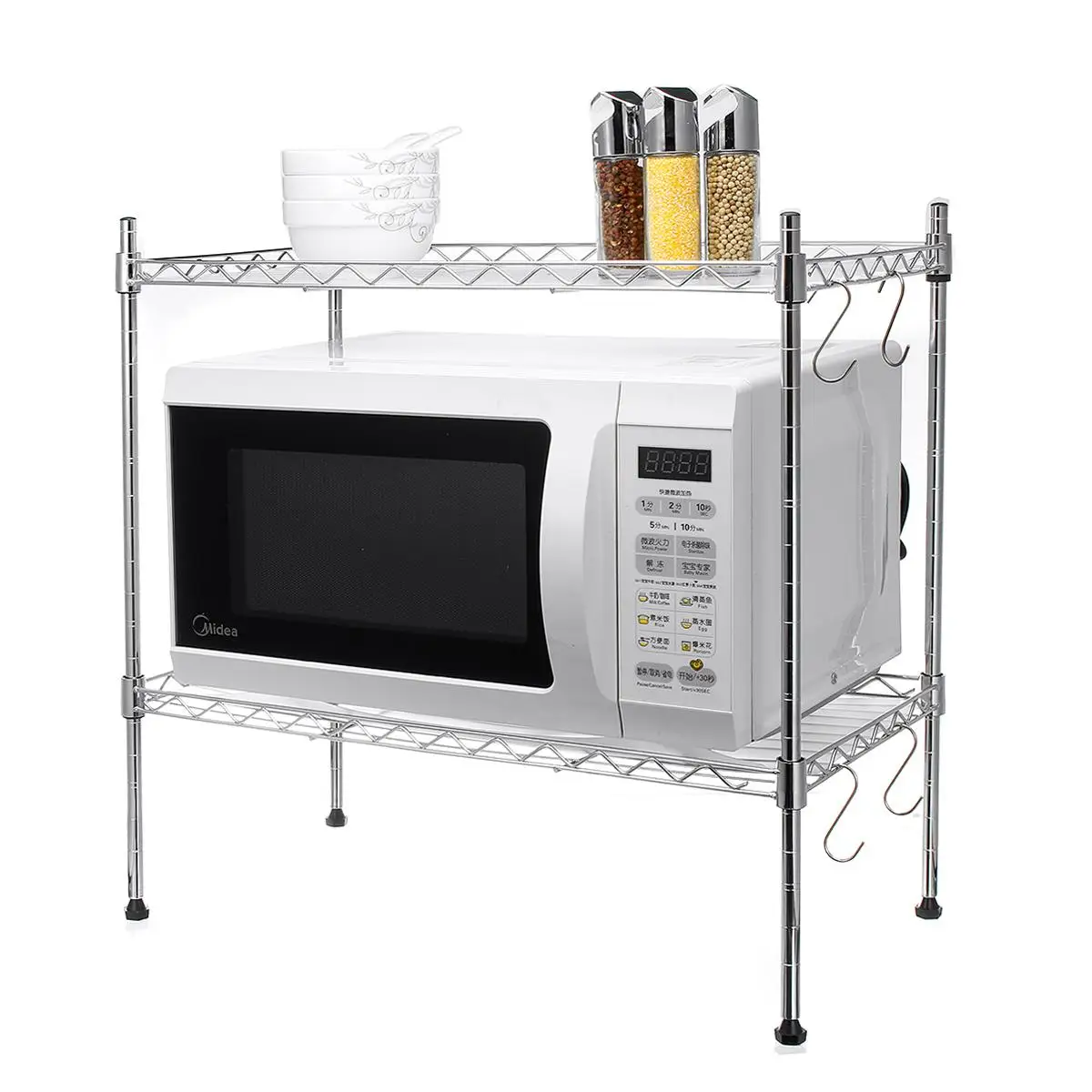 1 шт. регулируемая многофункциональная полка для микроволновой печи 50