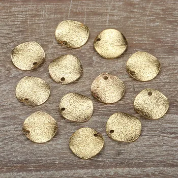 

10mm frosted round wave hanging piece DIY bracelet necklace pendant pendant pendant for decoration jewelry discovery