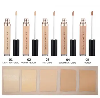 

6ml Concealer Liquid Cover Dark Circles And Acne Marks Long Lasting Moisturizing Face Corrector Waterproof Make Up Base TSLM1