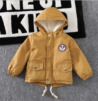 

2020 New jacket coat spring autumn children's jacket print baby boy Thicken clothes children tops outwear kids clothes