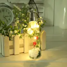 Прозрачный шар светодиодный свет Рождественская елка подвесная подвеска «сделай сам» декоративное украшение идеально подходит для семейного отдыха Дети делают самостоятельно