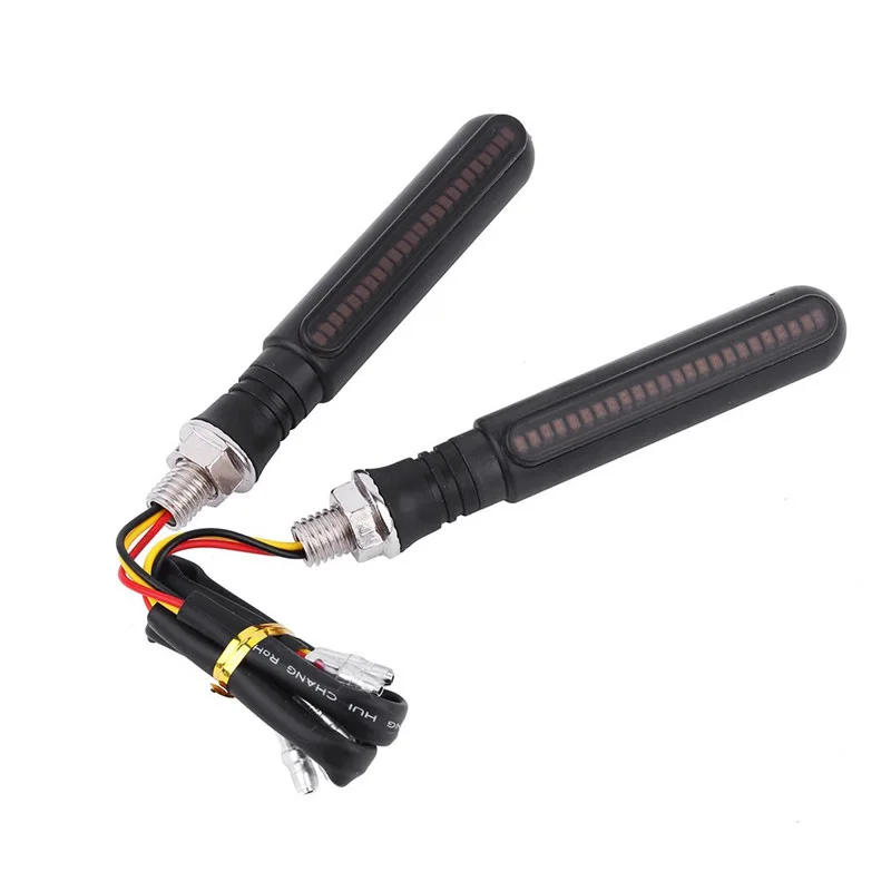 Светодиодный сигнал поворота мотоцикла для Clignotant Moto Universel Cb190R Yamaha Virago 535 Luz Freno Moto Кафе Racer Tail Light Mt 09