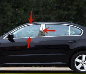 

Для Peugeot 408 2014-2018 Высококачественная отделка для окон автомобиля из нержавеющей стали защита от царапин украшение автомобильные аксессуары
