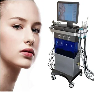 

9 in 1 hydrafacial oxygen jet water demerbrasion PDT photon LED light therapy bio facial lifting whitening machine
