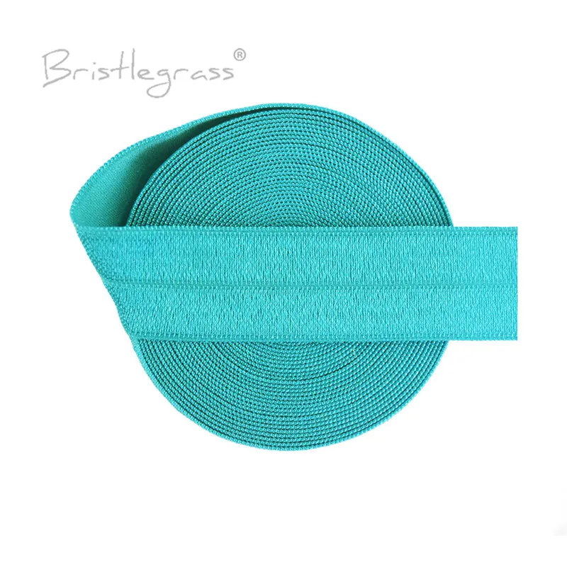 BRISTLEGRASS 100 Двор рулон 3/4 &quot20 мм однотонные блестящие враг на голову эластичная