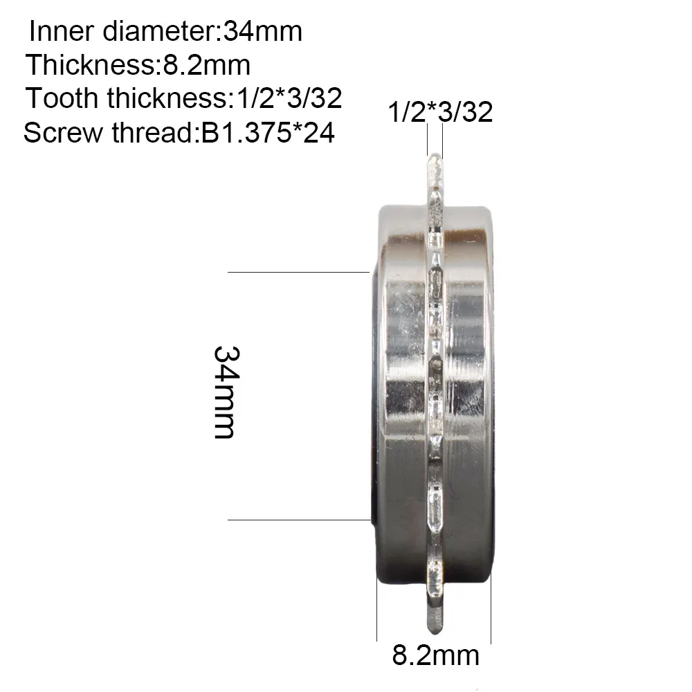 Bike Freewheel Bicycle Parts DNP Single Speed Freewheel 16T With Removal Tool Chromoly Steel Nickle Plate