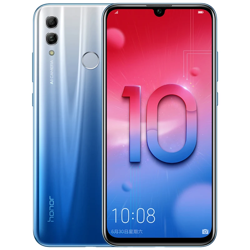 Huawei Honor 10 Lite глобальная версия 4 Гб 64 ГБ Android 9 0 Восьмиядерный 6 21 дюймов 2340*1080P 24MP