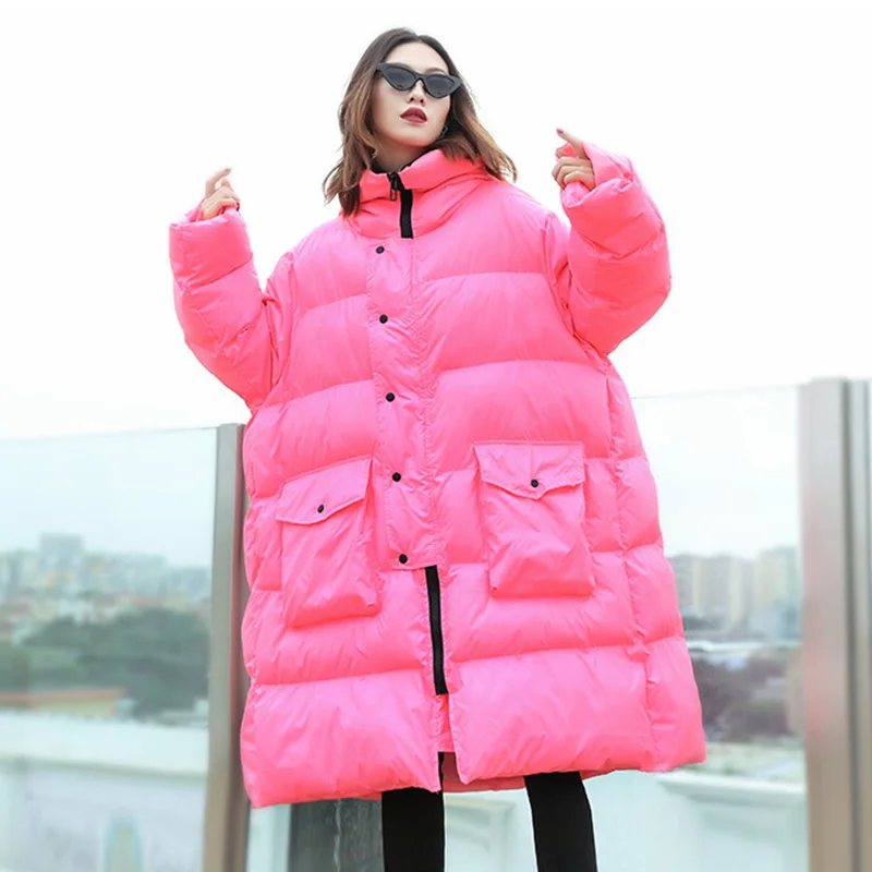 Новые женские зимние пальто, женский пуховик размера плюс 4XL 5XL 6XL, толстая куртка с капюшоном, куртка с женской курткой