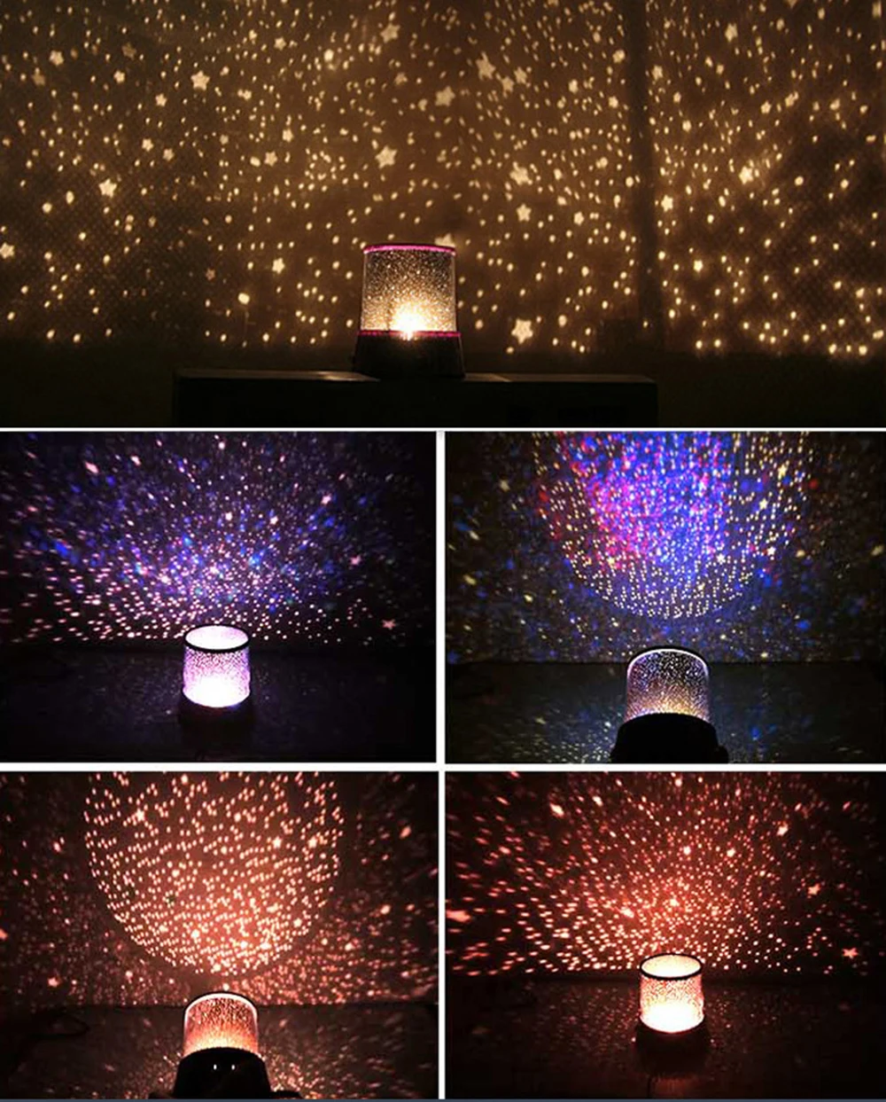 BRELONG Colorful Starry LED  Light Sky Star Lamp for Christmas