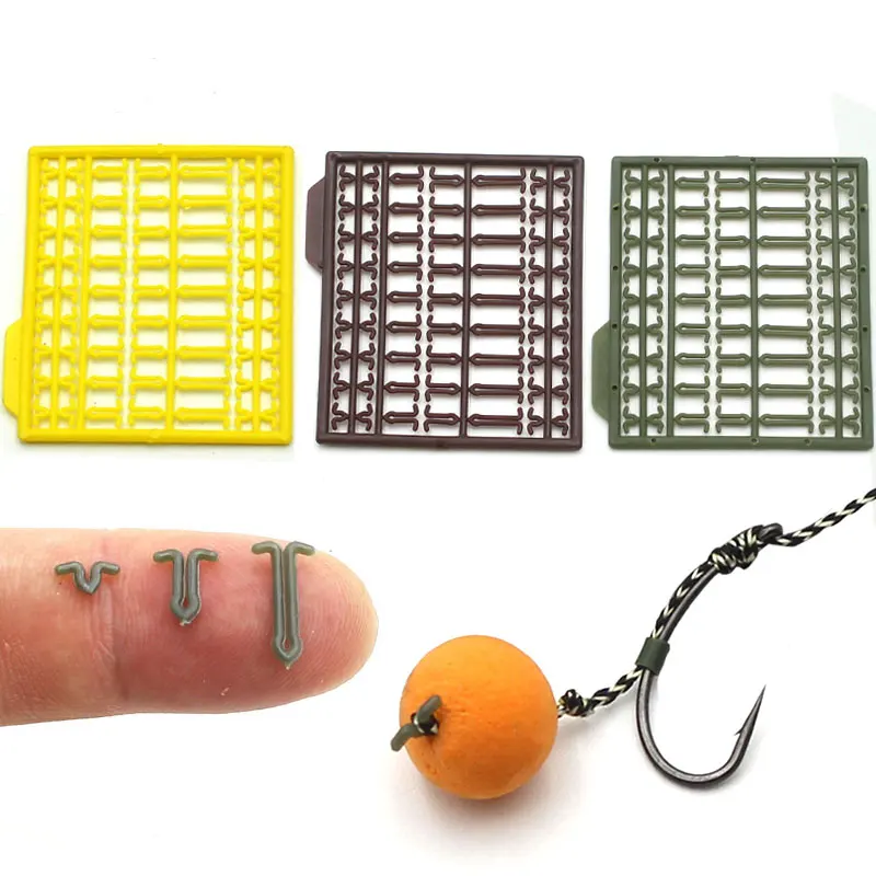 5 cards Carp Baits Fishing Accessories Boilies Bait Stopper Pop Up Boilies Lure rig Stopped Dumbbell Carp Fishing Tackle 3
