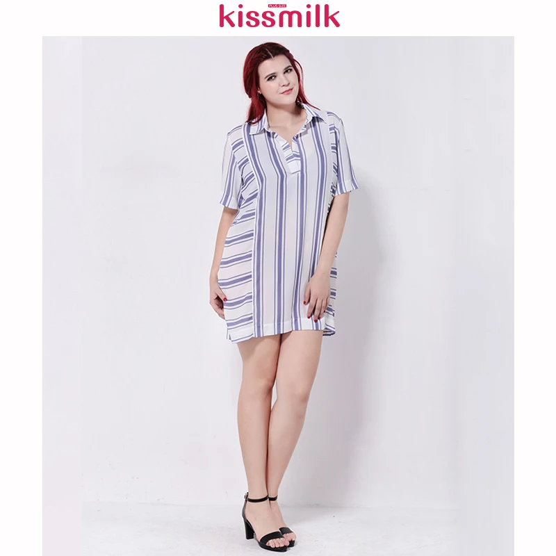 Kissmilk 2020 модная женская одежда больших размеров элегантная Базовая рубашка в
