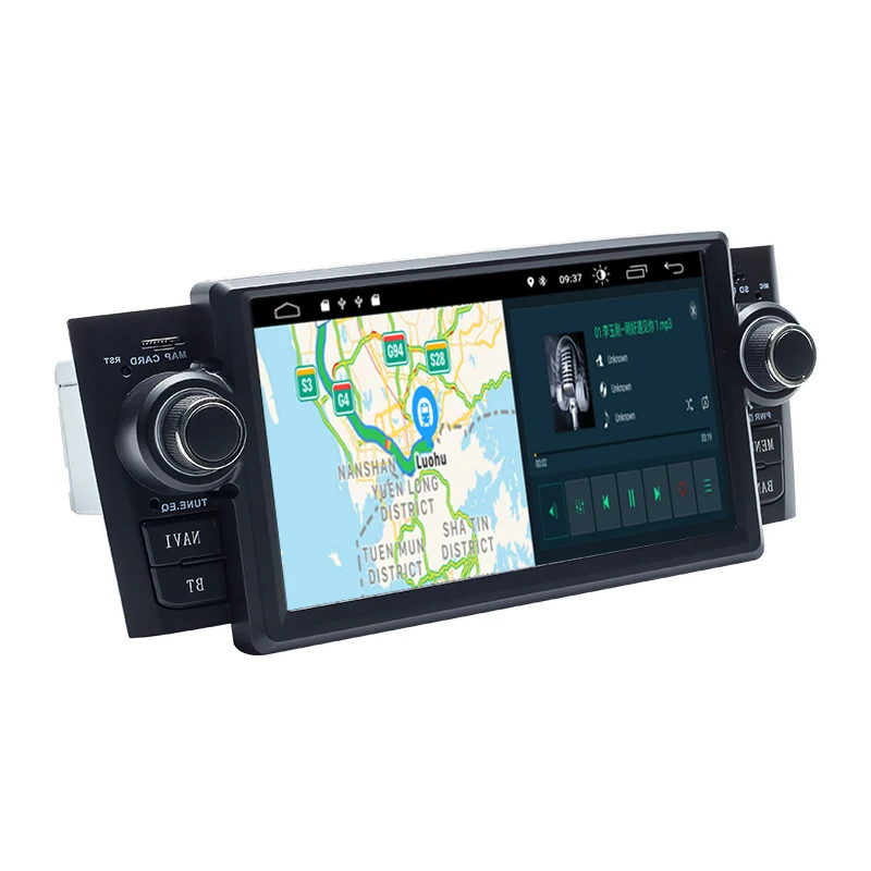 Perfect DSP Android 9.0 Ram 4G 64G CAR GPS For Fiat Grande Punto Linea 2007-2012 dvd player radio navigation multimedia recorder 4