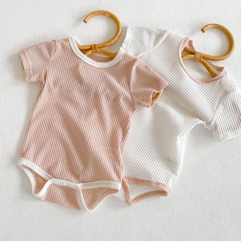 Korean Style Toddler Baby Girl Romper Summer Baby Girls Clothes Short
