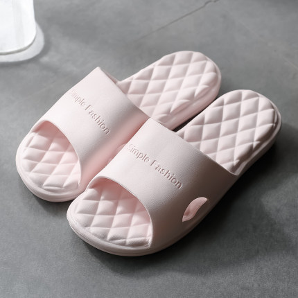 New Slippers Women Summer Thick Bottom Indoor Home Couples Home Bathroom Non-slip Soft Ins Tide To Wear Cool Slippers