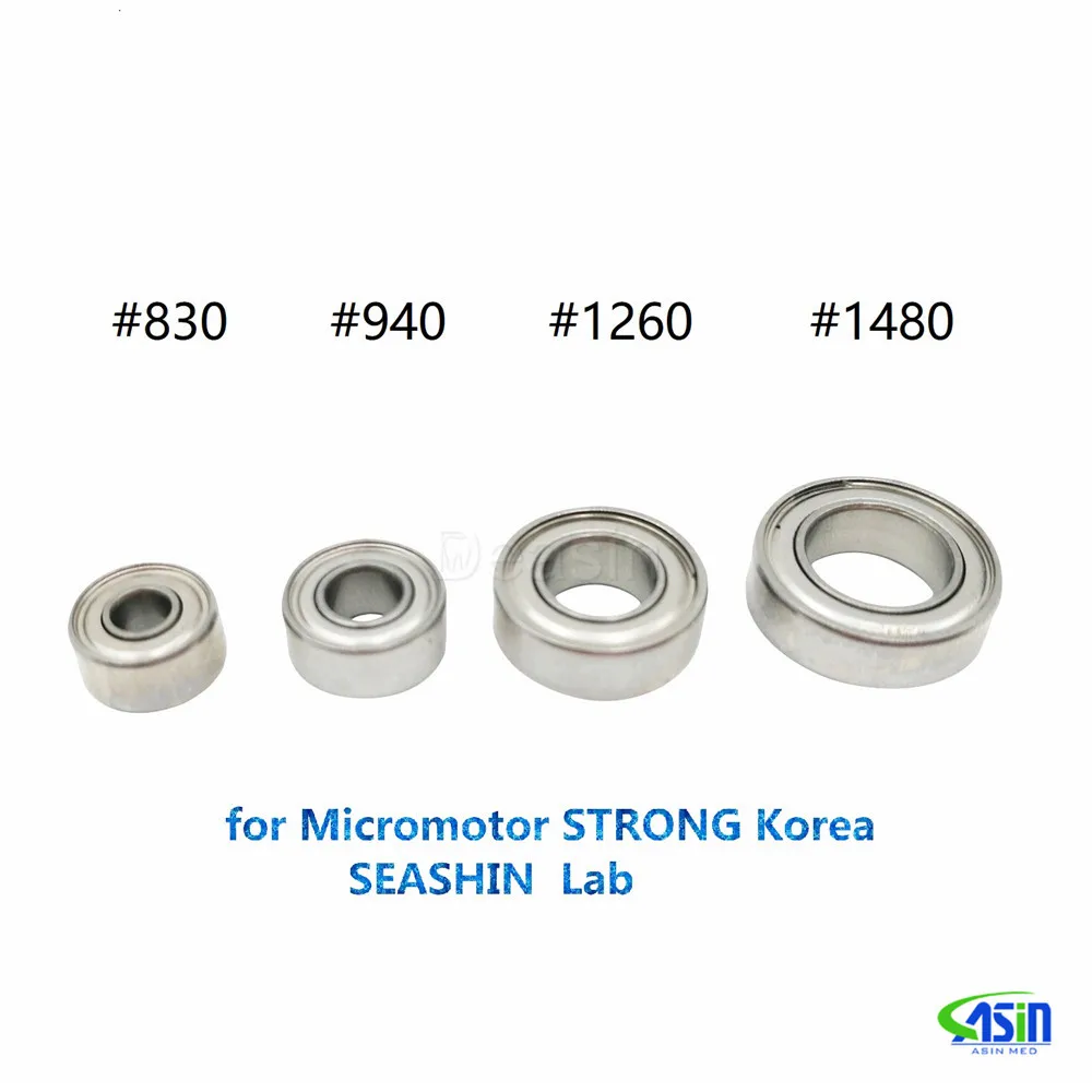 

new arrival 1 setsX Micro Motor Handle 35,000RPM Bearing 102L 4 pcs Bearings a set Micromotor STRONG Korea SEASHIN Lab