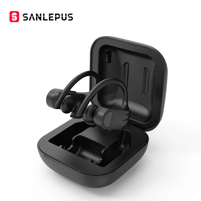 TD08 Without Led SANLEPUS Led дисплей Bluetooth наушники беспроводные наушники TWS стерео наушники Handsfree спортивная Гарнитура для телефонов Apple Xiaomi - Цвет: TD08 Without Led