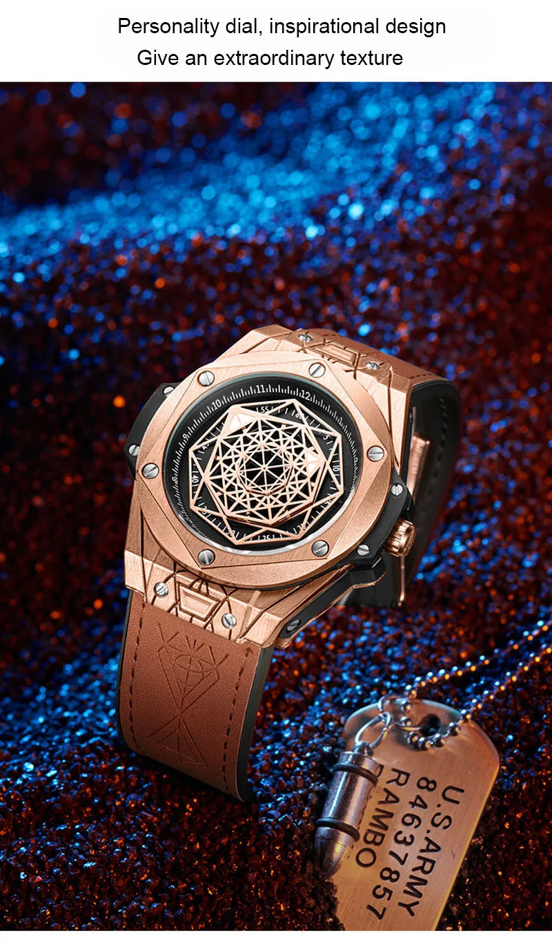 ONOLA New Top Brand Luxury Watches Men Fashion Waterproof Quartz Watch Student Personality Sports Wristwatch Relogio Masculino