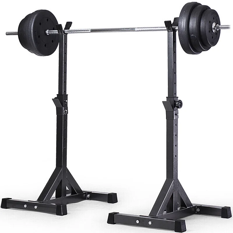 Supporto Per Squat Regolabile Di Alta Qualità Supporto Per Bilanciere Diviso Bilanciere Squat Telaio Per Il Corpo Sollevamento Pesi Rack Per Bilancier