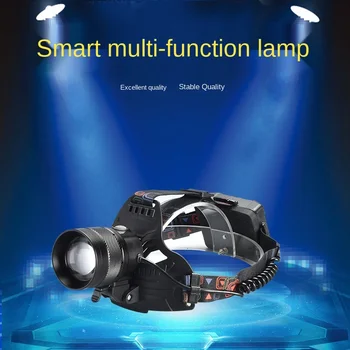 

W634 Multi-Function Headlight Xhp70 Telescopic Zoom Major Headlamp UBS Charging Night Fish Luring Lamp