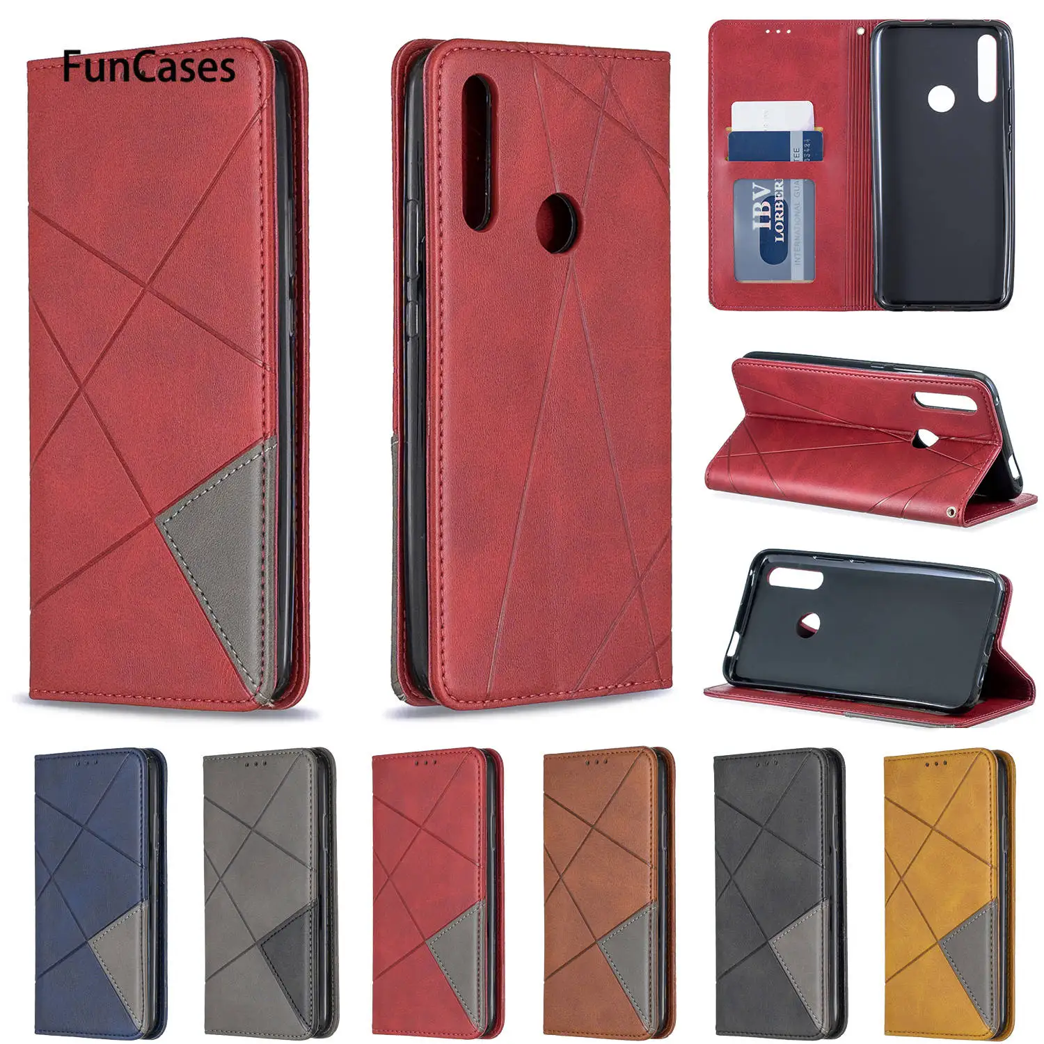 

Flip Cover Wallet Flip Case For para Huawei P Smart Z Unicorn sFor Huawei accesorios Y9 Prime 2019 Coverage Wallet Cases Csse