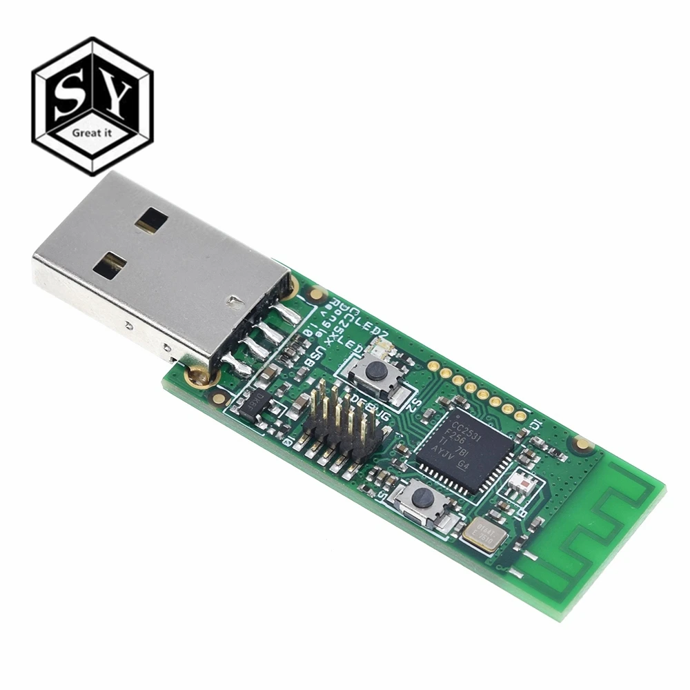 Беспроводной Zigbee CC2531 Sniffer Обнаженная плата пакетный протокол анализатор модуль с usb-портами Dongle Capture Packet Module