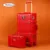 BeaSumore red marry Rolling Luggage Sets Spinner Women Crocodile PU Leather Password Чемодан Колеса 20 дюймовая тележка кабины