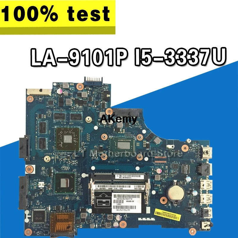 

Laptop motherboard for DELL 15R 3521 5521 PC Mainboard I5-3337U 0P14T7 VAW01 LA-9101P VAW00 LA-9104P fully tested DDR3