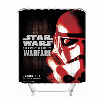 

Custom Star Wars Bath Curtain Bathroom Mildewproof Waterproof Polyester Shower Curtain#180417-02-133