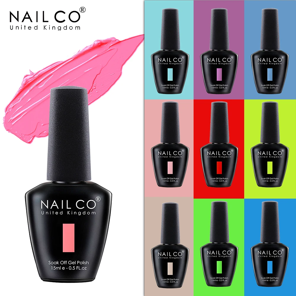 

Гель-лак NAILCO для ногтей, 85 цветов, 15 мл