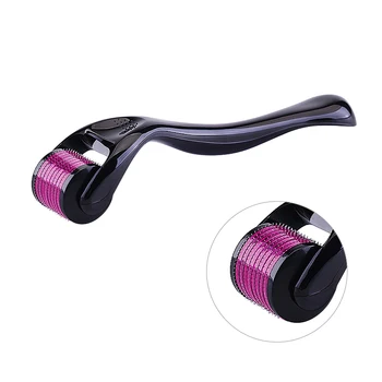 

Micro Needle Roller Derma Roller Titanium Hair Regrowth Beard Growth Anti Hair Loss Treatment Thinning Hair Receding Tool