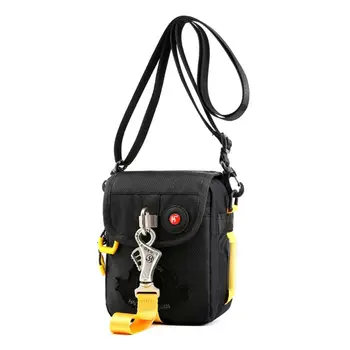

Vintage Men Crossbody Shoulder Messenger Bag Nylon Handbag Waist Bags Purse