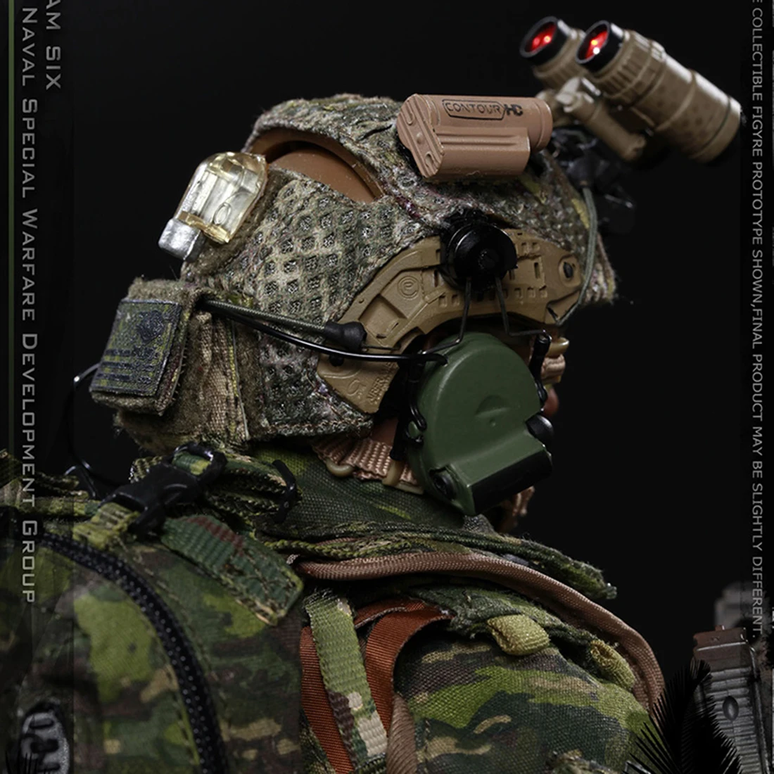1/6 30 см модель солдата Реалистичная голова скульптура DIY подвижный Devgru джунгли обеззараживание Военная фигура