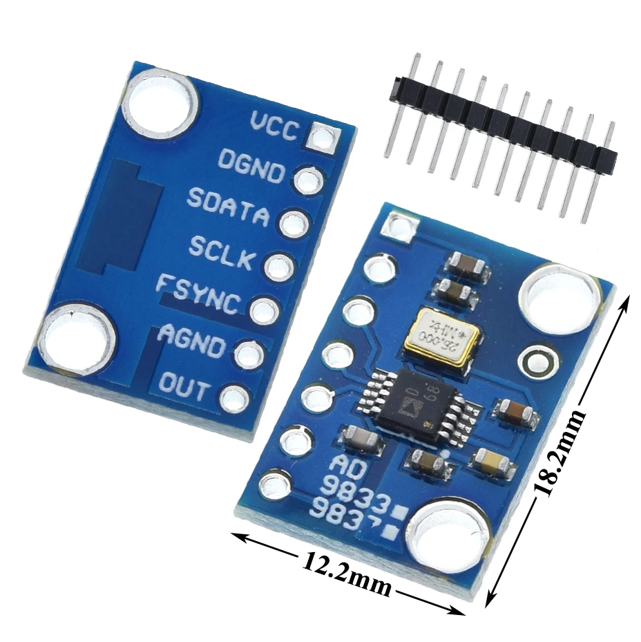 Generatore di segnale DDS AD9833 Modulo generatore forma d'onda quadra