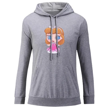 

Cute Cinderella American Flag Vintage USA Flag American Patriotism Ladies Graphic Hoodie Sweatshirt Strings Hooded Top Pullover