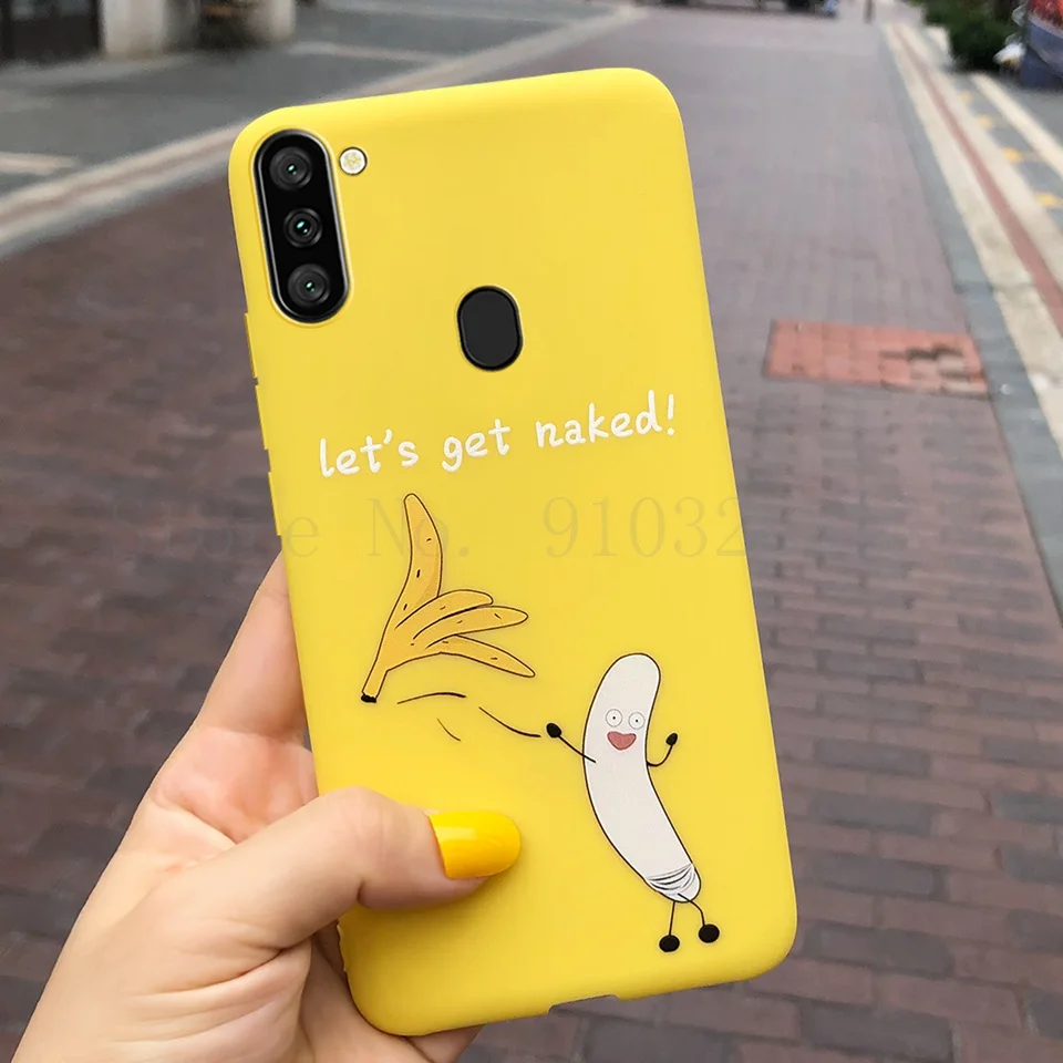 Shockproof Cartoon Silicone Phone Case For Samsung Galaxy A11 A 11 SM-A115F/DS 6.4