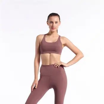 

Lulu style Yoga Shirt Cross Back Running Sport Shirt Push Up Sports T-shirt Gym Women Fitness Shirt Top Sujetador Deportivo