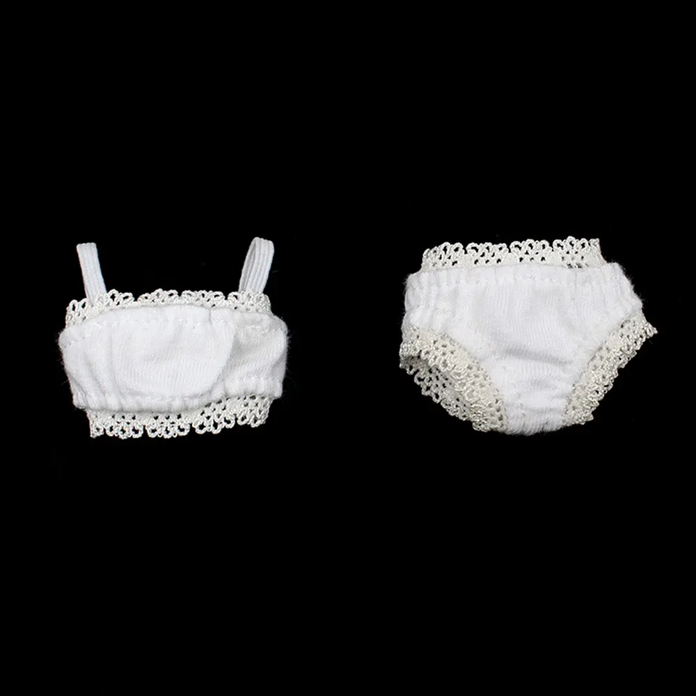 1/6 White Lace Underwear Suit for Blythe Dolls 12" BJD DOLLFIE SD DOD