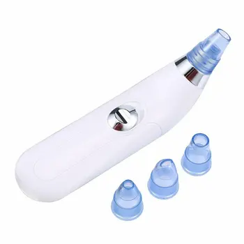 

Vacuum blackhead extractor cleanses nose and acne skin for home rechargeable