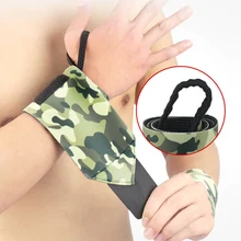 1 шт., профессиональная нейлоновая повязка на запястье для фитнеса, спортзала, обертывания для тяжелой атлетики, силовой тренировки, поддержка запястья, подтяжки EDF88