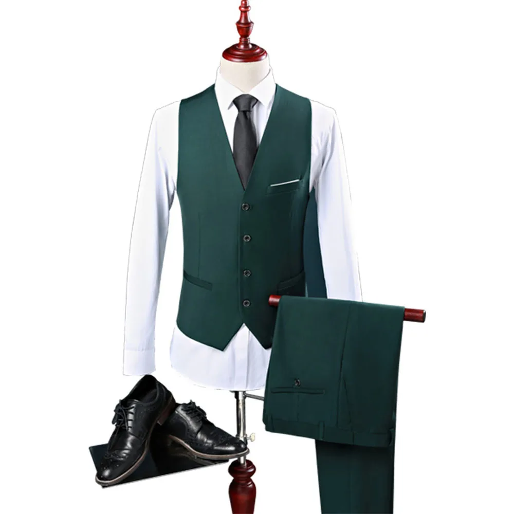 Dressv Hunter обычные брюки костюм на одной пуговице для свадебной вечеринки формальный пиджак брюки мужские костюмы