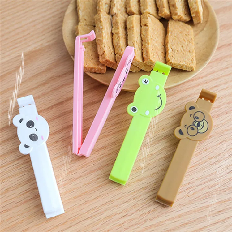 4-stks-set-Animal-Motieven-Cartoon-Draagbare-Nieuwe-Keuken-Opslag-Voedsel-Snack-Sealing-Zak-Clips-Sealer (2)