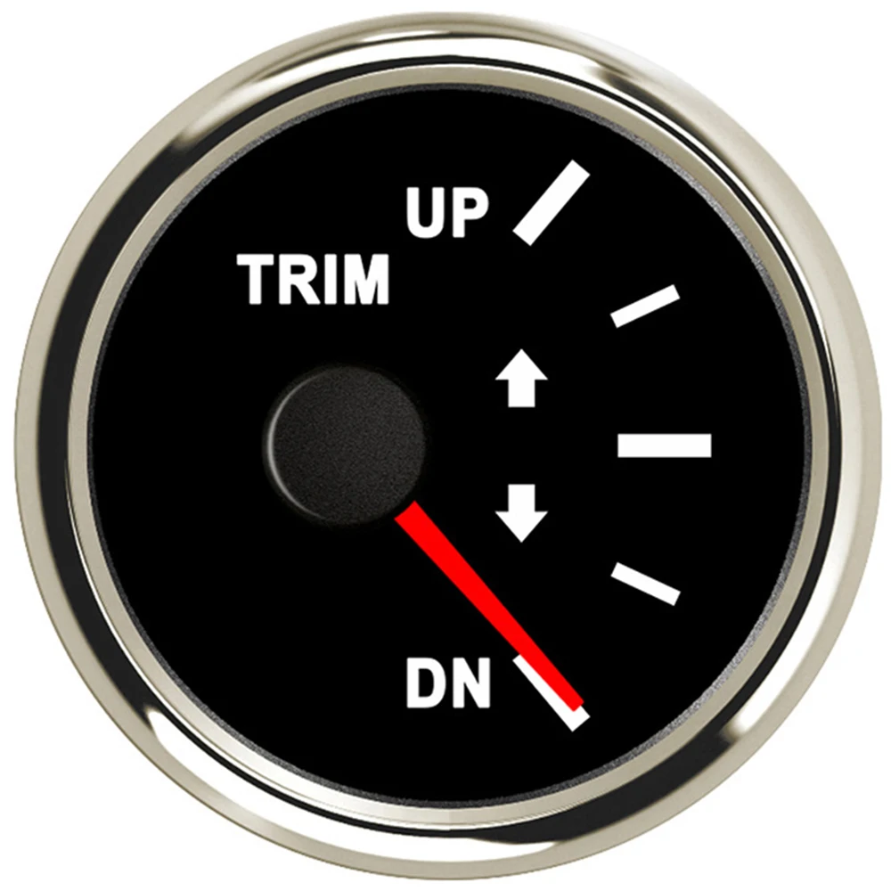 Updn Trim Gauges Trim Meters 0190 Ohm Marine Trim Tilt Indicator Boat Balance Gauges