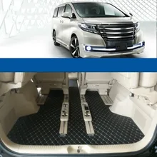 Автомобильные коврики+ багажник коврик для toyota Vellfire для toyota Alphard/Vellfire 2005-2008-2012 аксессуары 10 20 30