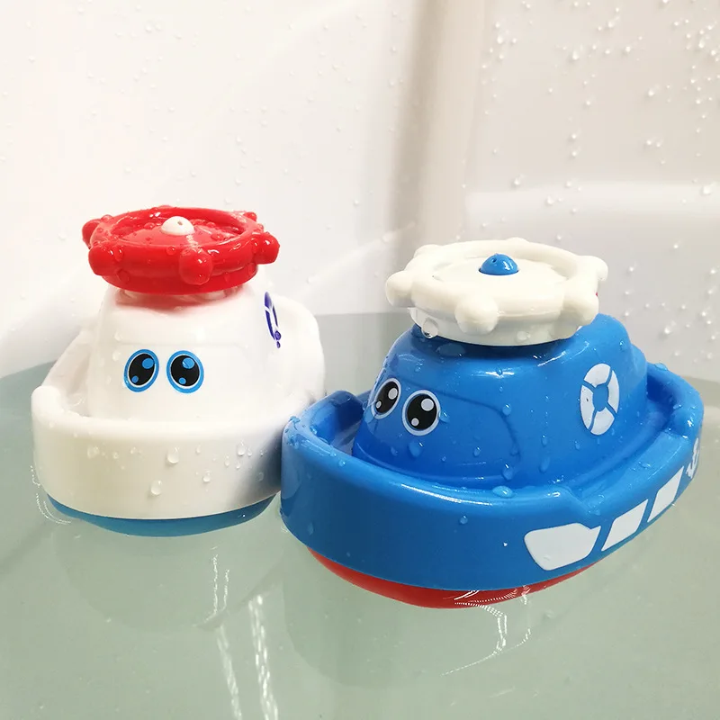 Игрушечный корабль для девочек, Мужская Детская электрическая водяная ванна с осьминогом, Маленькая детская ванночка для младенцев из Китая, унисекс