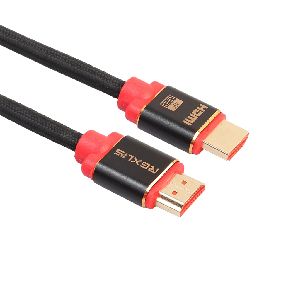 4K HDMI 3D адаптер HDMI 2,0 кабель HDMI к HDMI ЗОЛОТОЙ кабель для ЖК HD проектора ТВ компьютера 1 м 2 м 3 м 5 м 10 м HD разъем