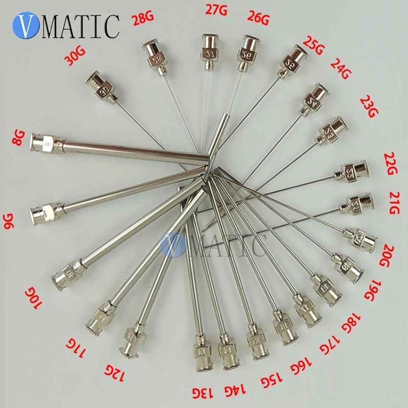 Blunt end Stainless steel needle dispensing needle tip 1/4" 8 Gauge 12 pcs Blunt end Stainless steel needle dispensing needle tip 1/4" 8 Gauge 12 pcs